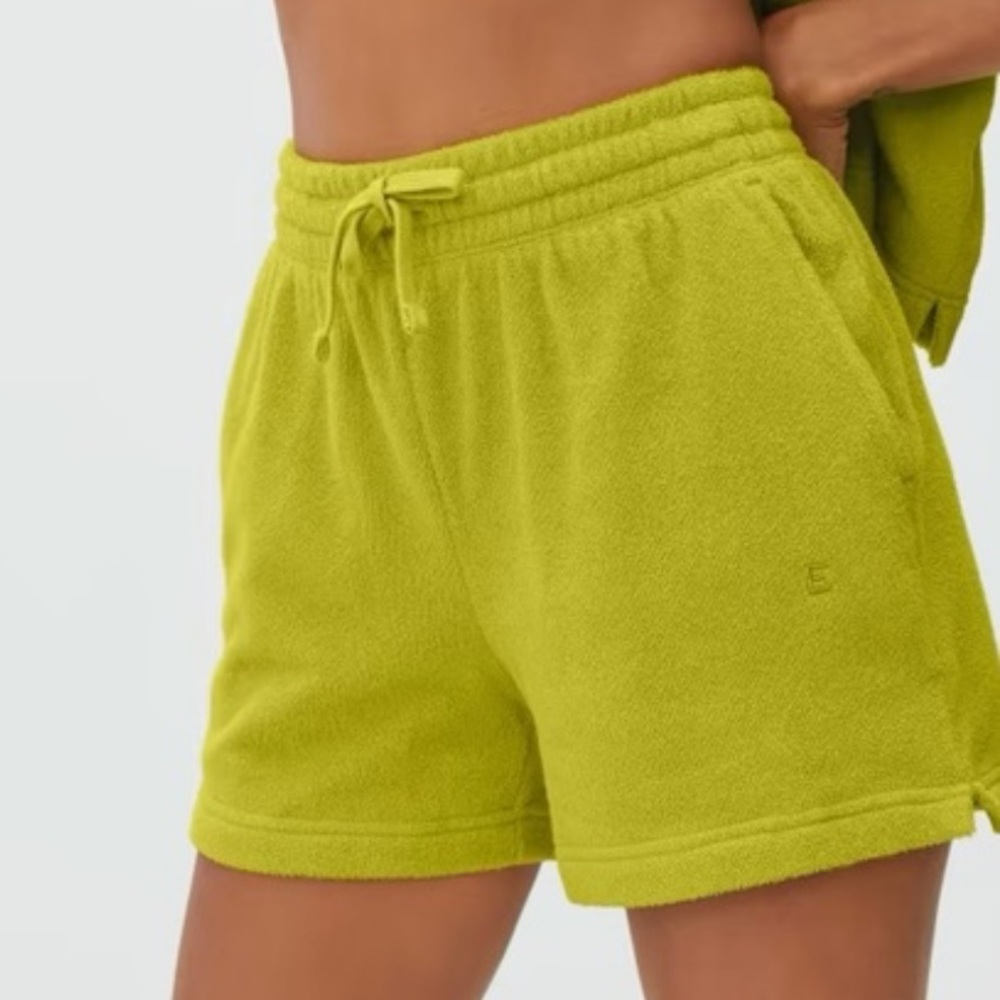 Everlane The Terry Cloth Short Key Lime Size S
